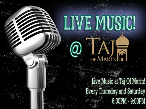 Live Music at Taj of Marin